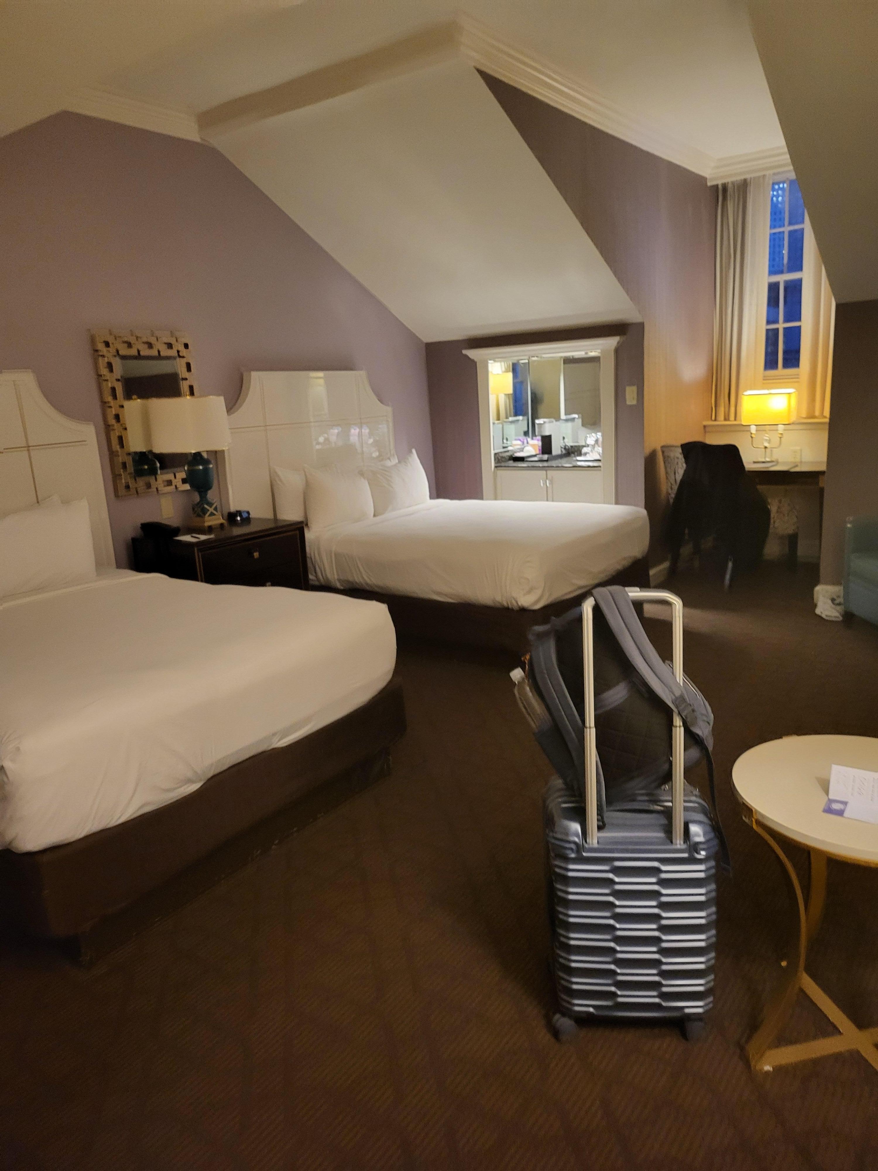 "Executive level" room. Definitely nothing Executive about it.