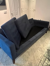 I had to deep clean the couch.