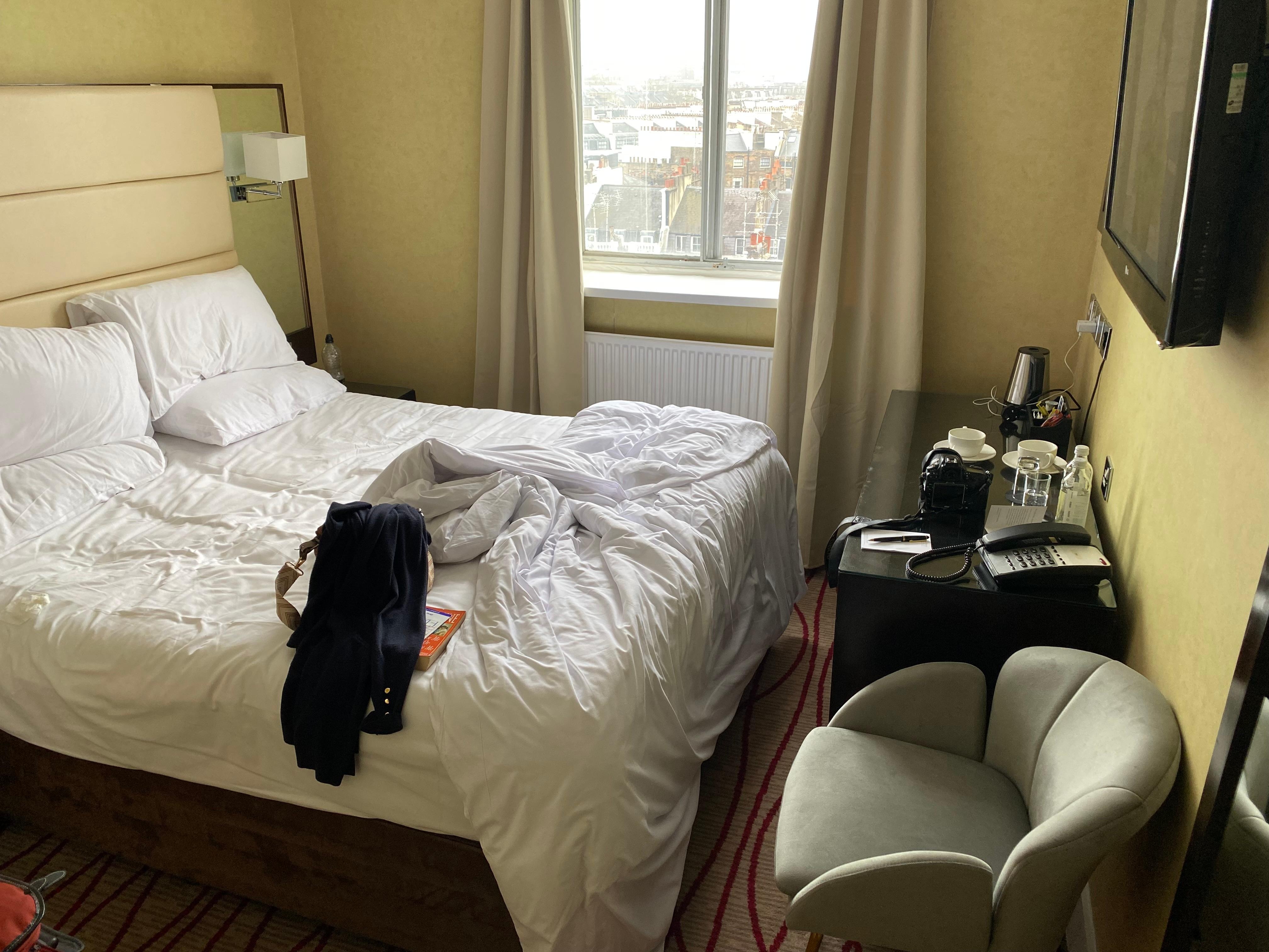 Photo of our 'deluxe' room