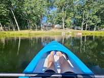 View of the house from the water