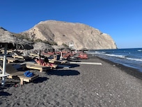 The beach to the North