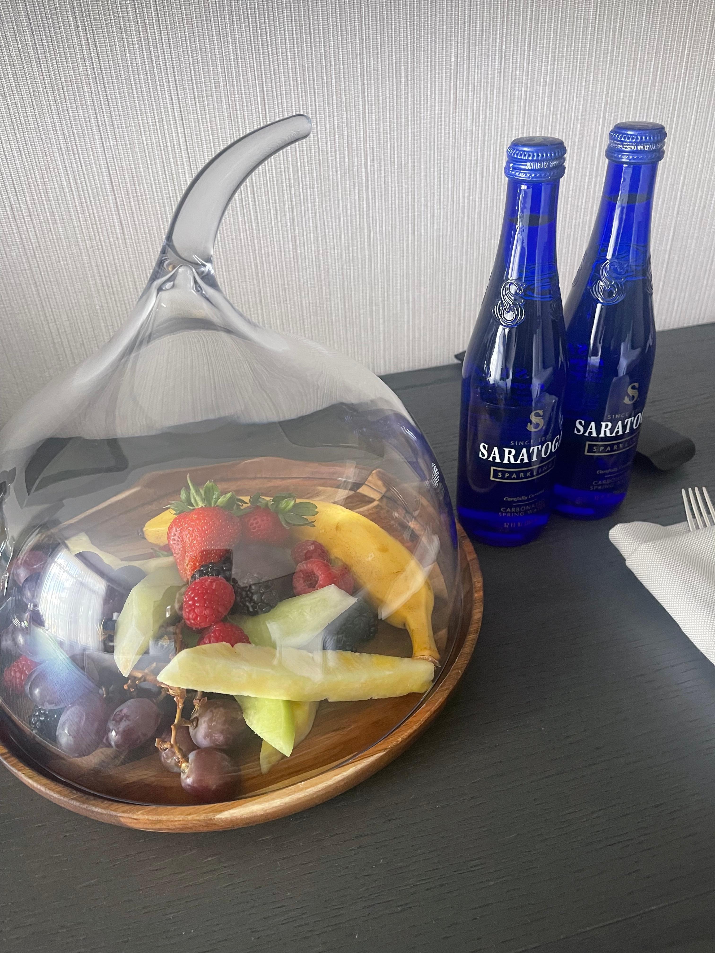 Nice welcome from the Concierge!