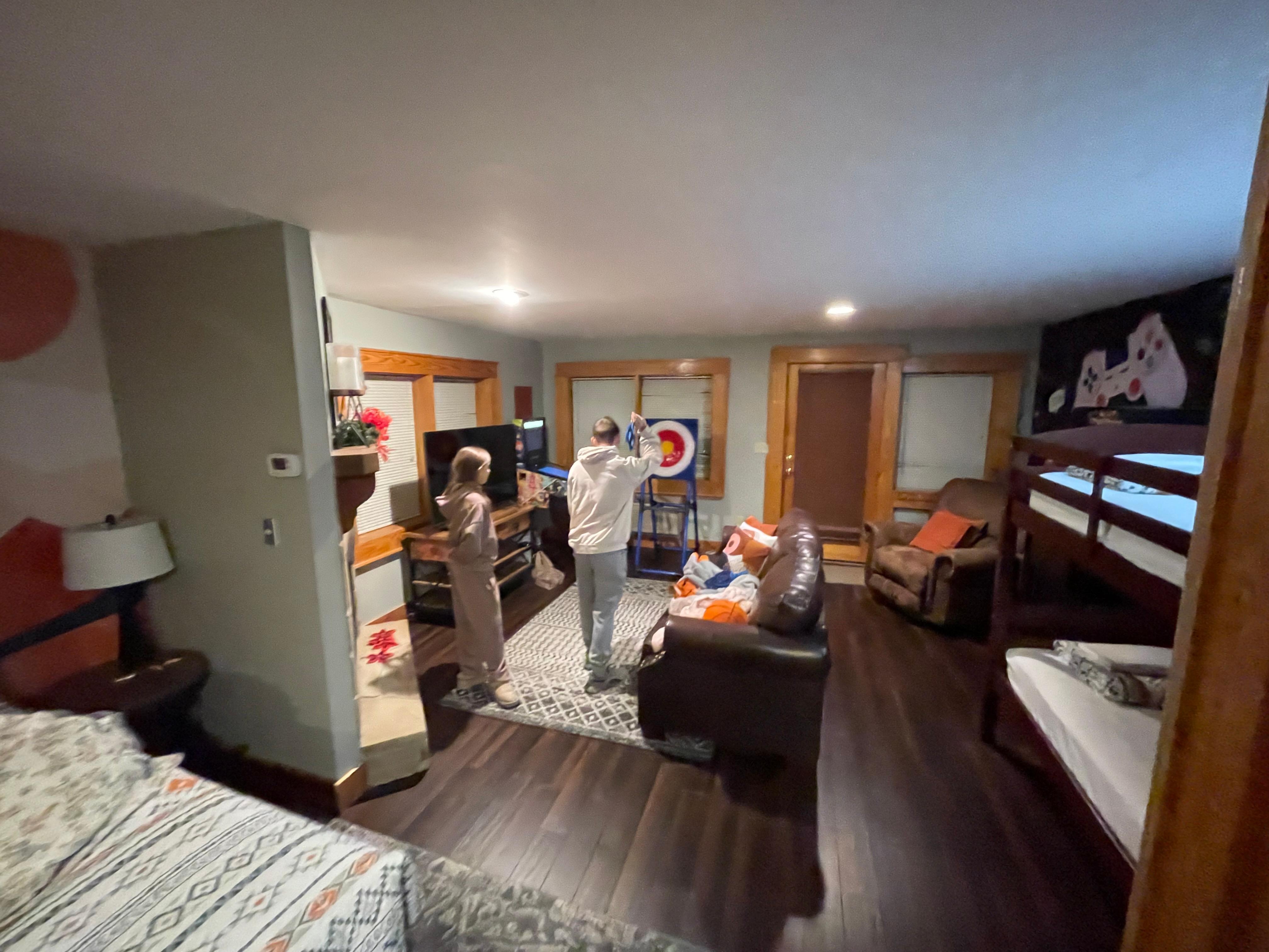 The kids stayed in here the whole time lol. Lots of fun! 