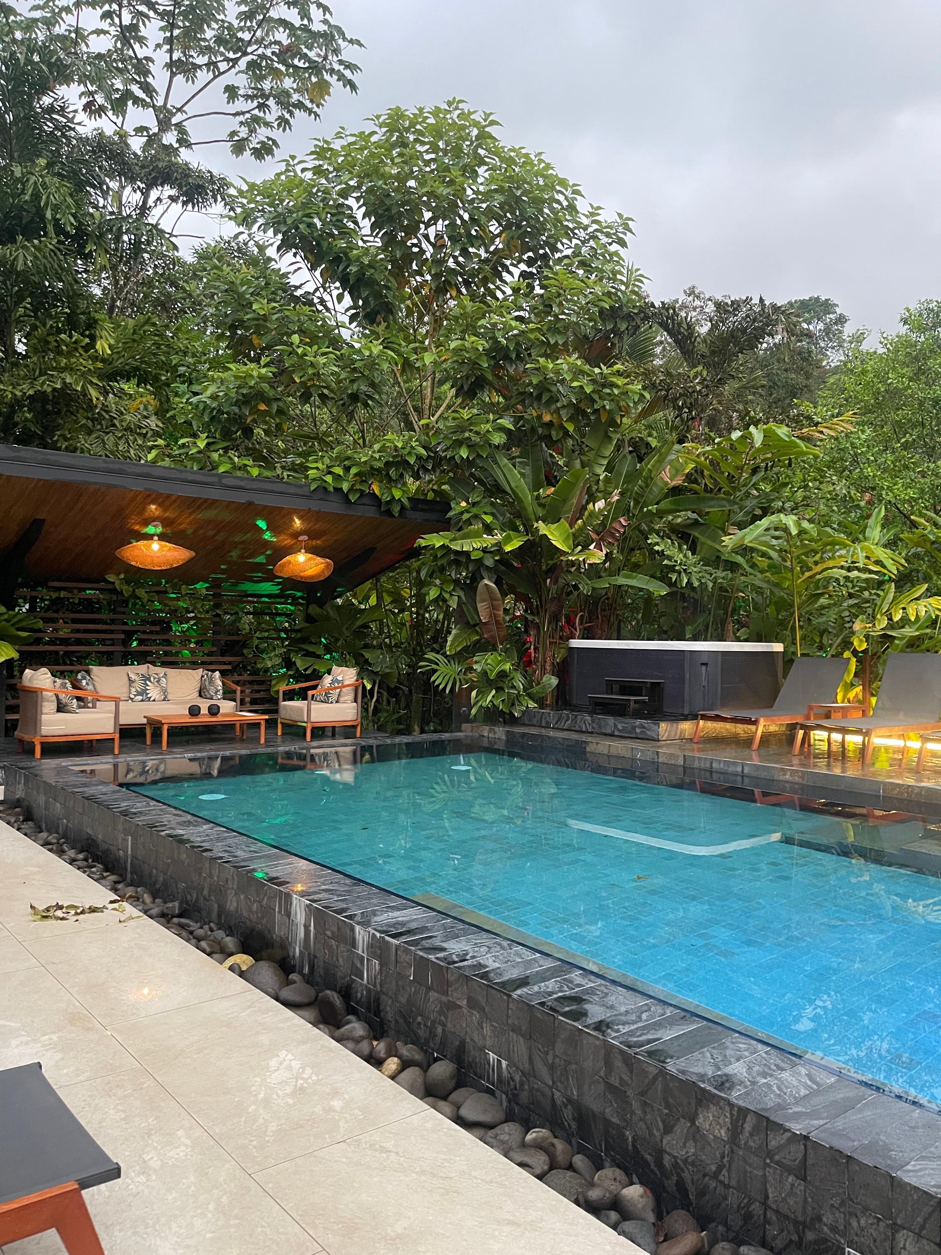 Pool at the property 
