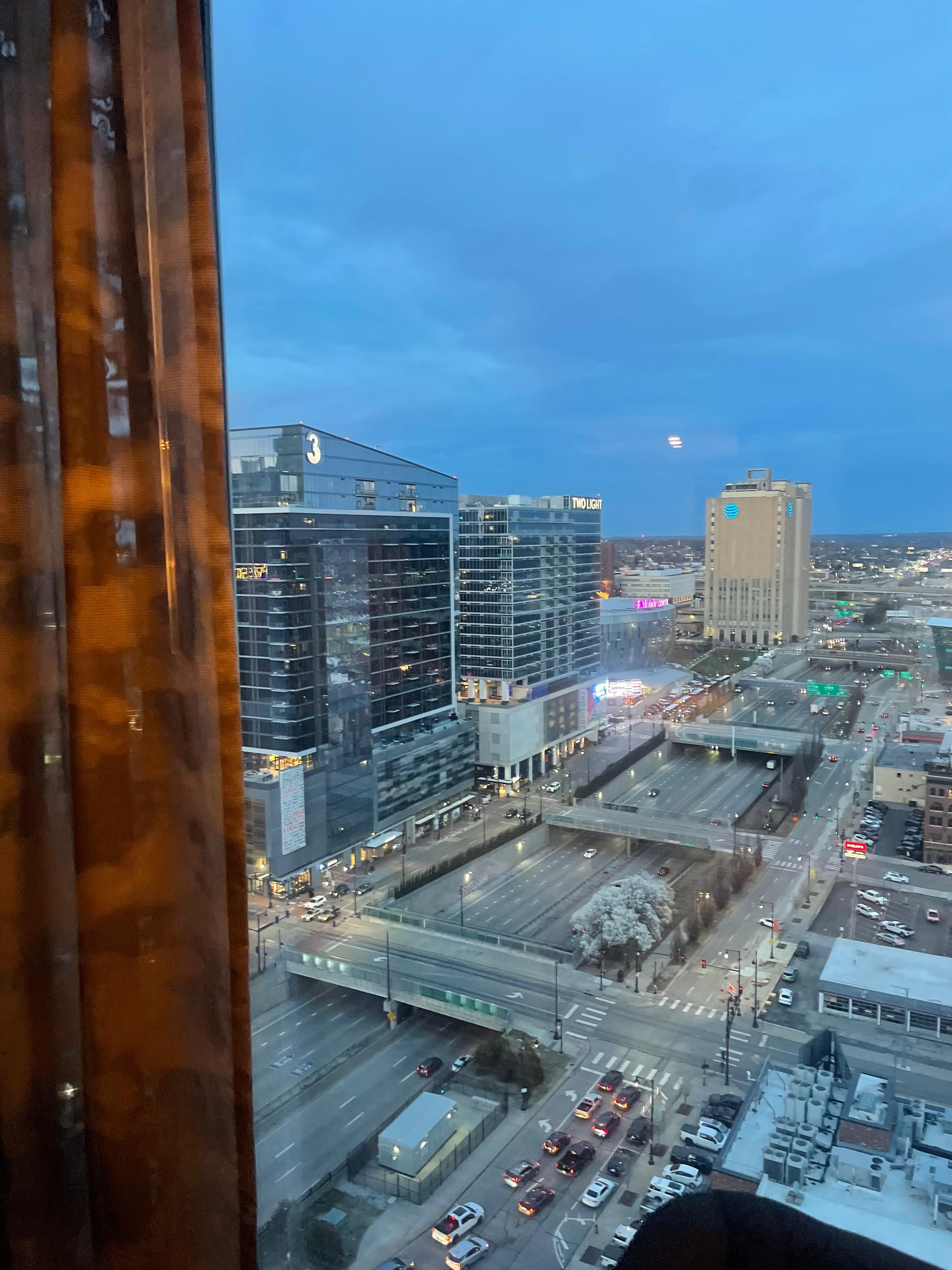 View from 21st floor 