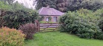 The guest house seen from the garden