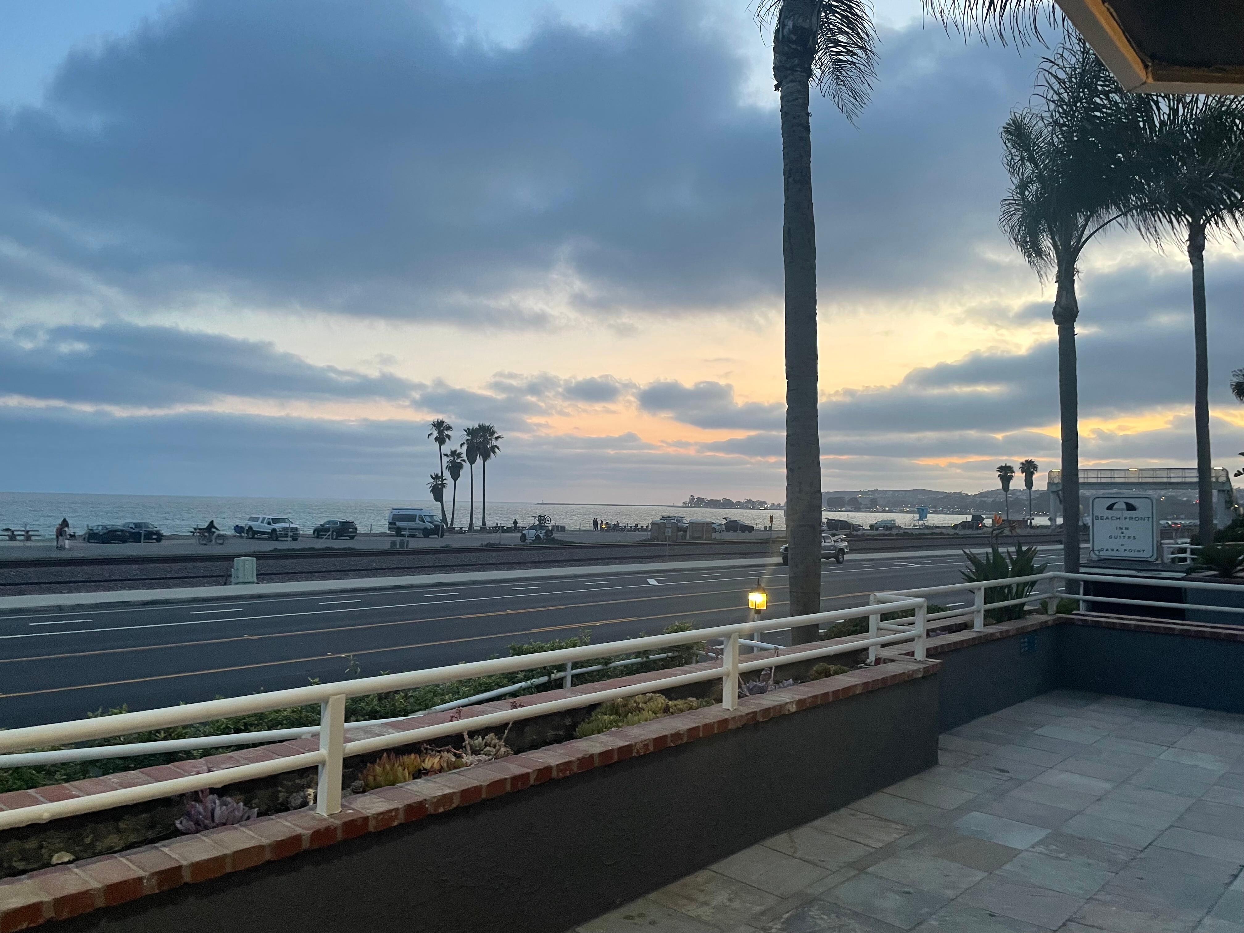 View from our room.