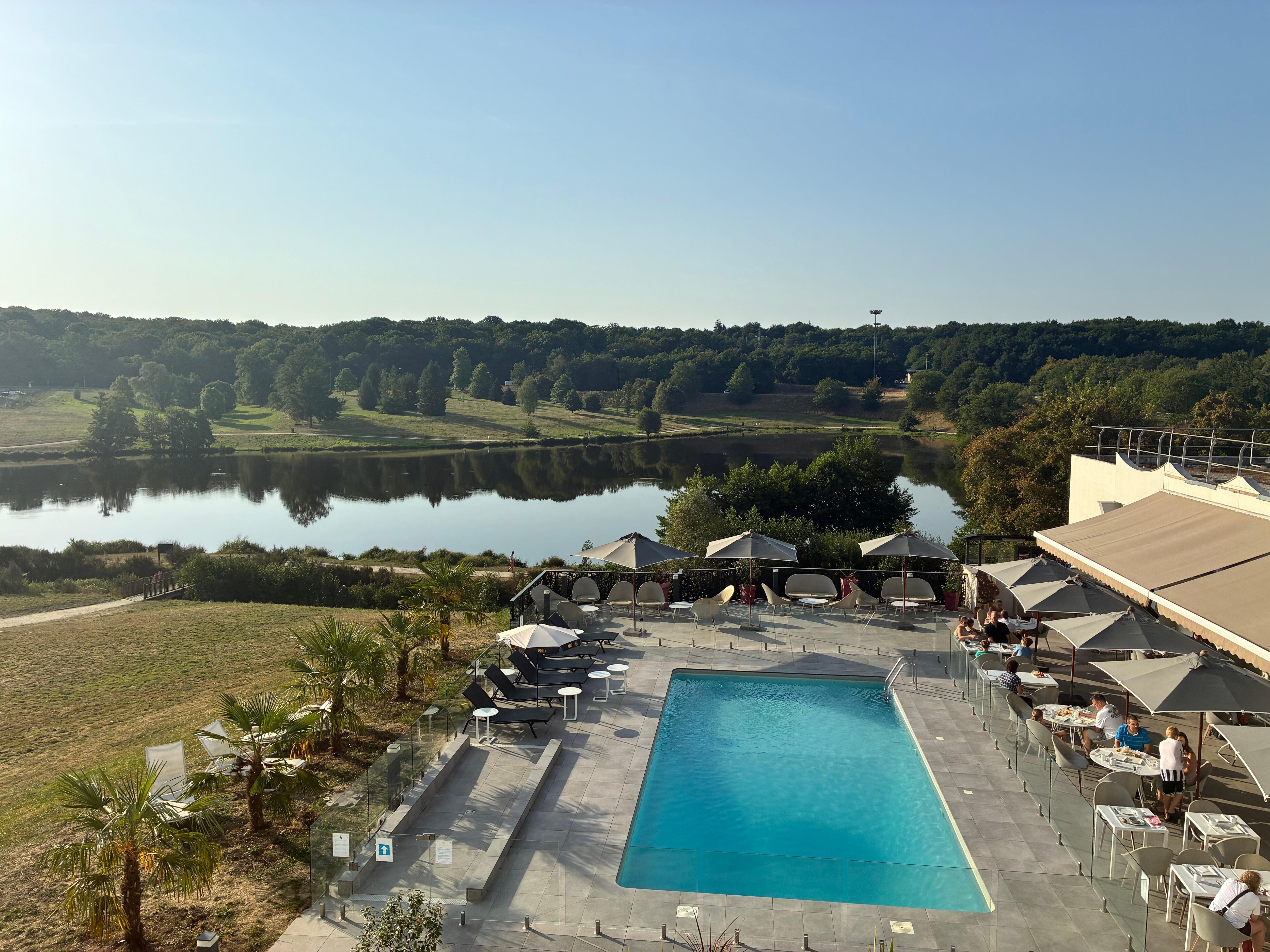 Vue depuis la chambre 