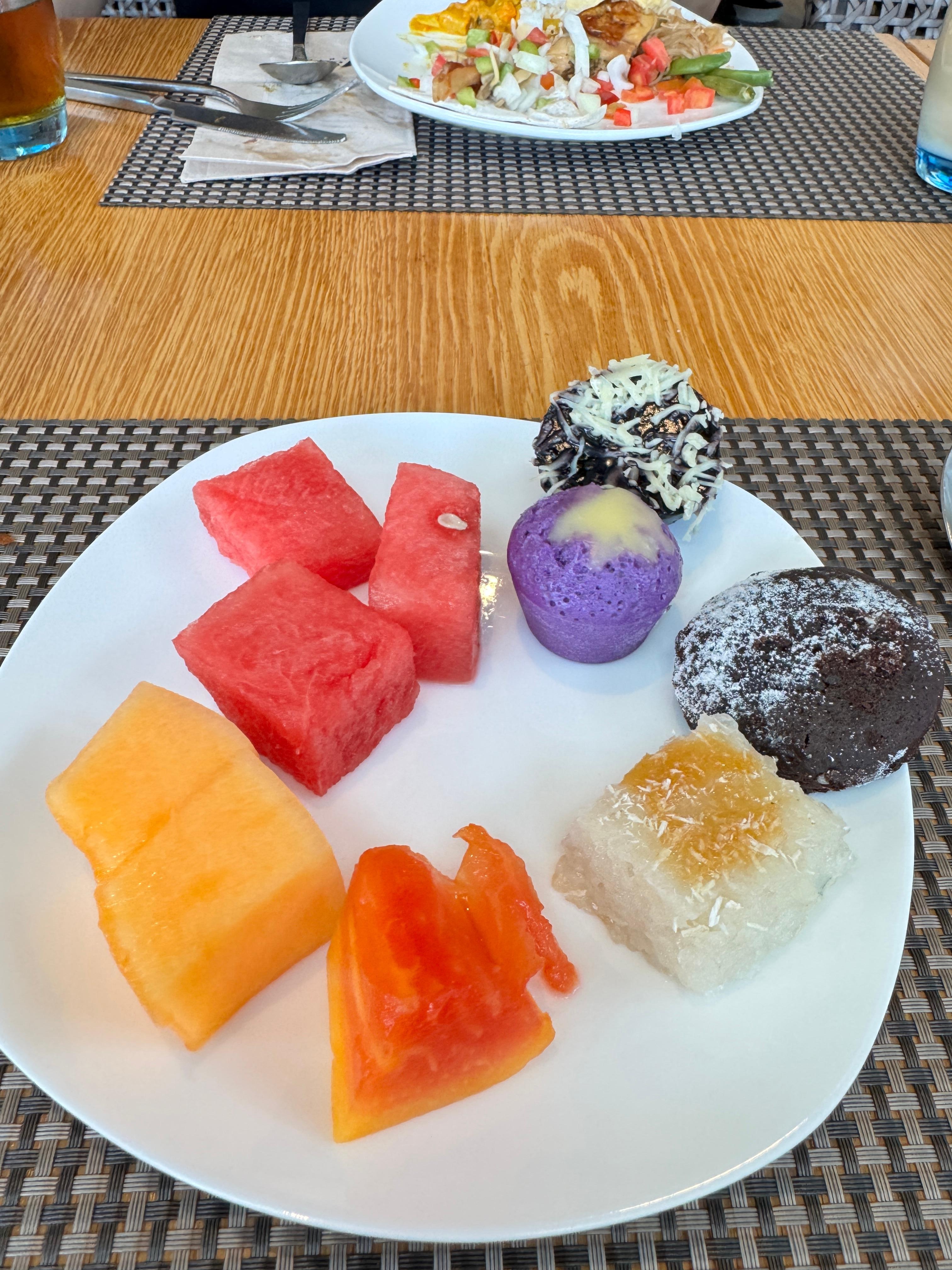 아침식사 디저트메뉴