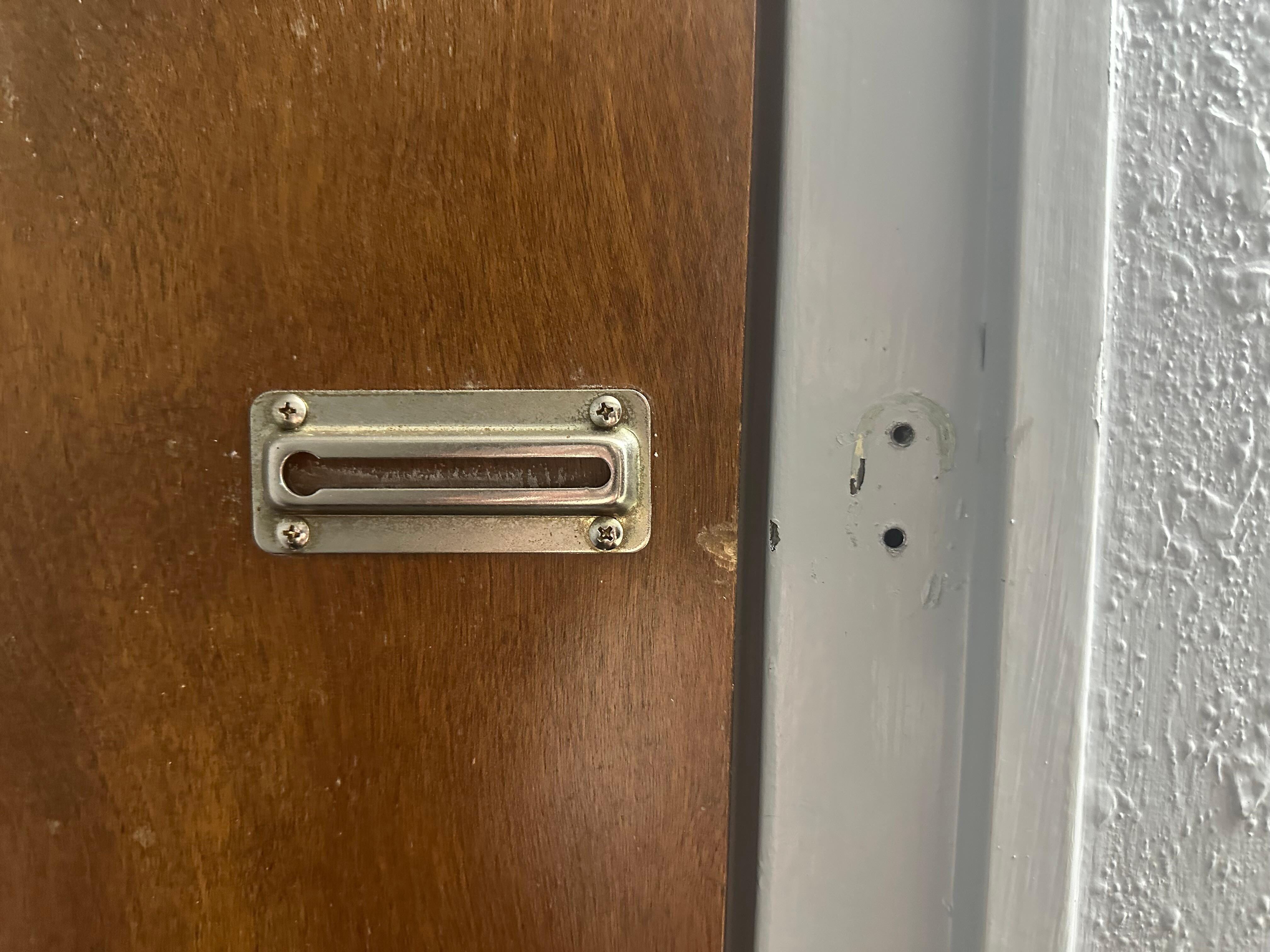 Missing door chain