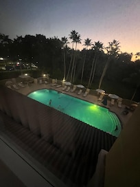 My view to the pool