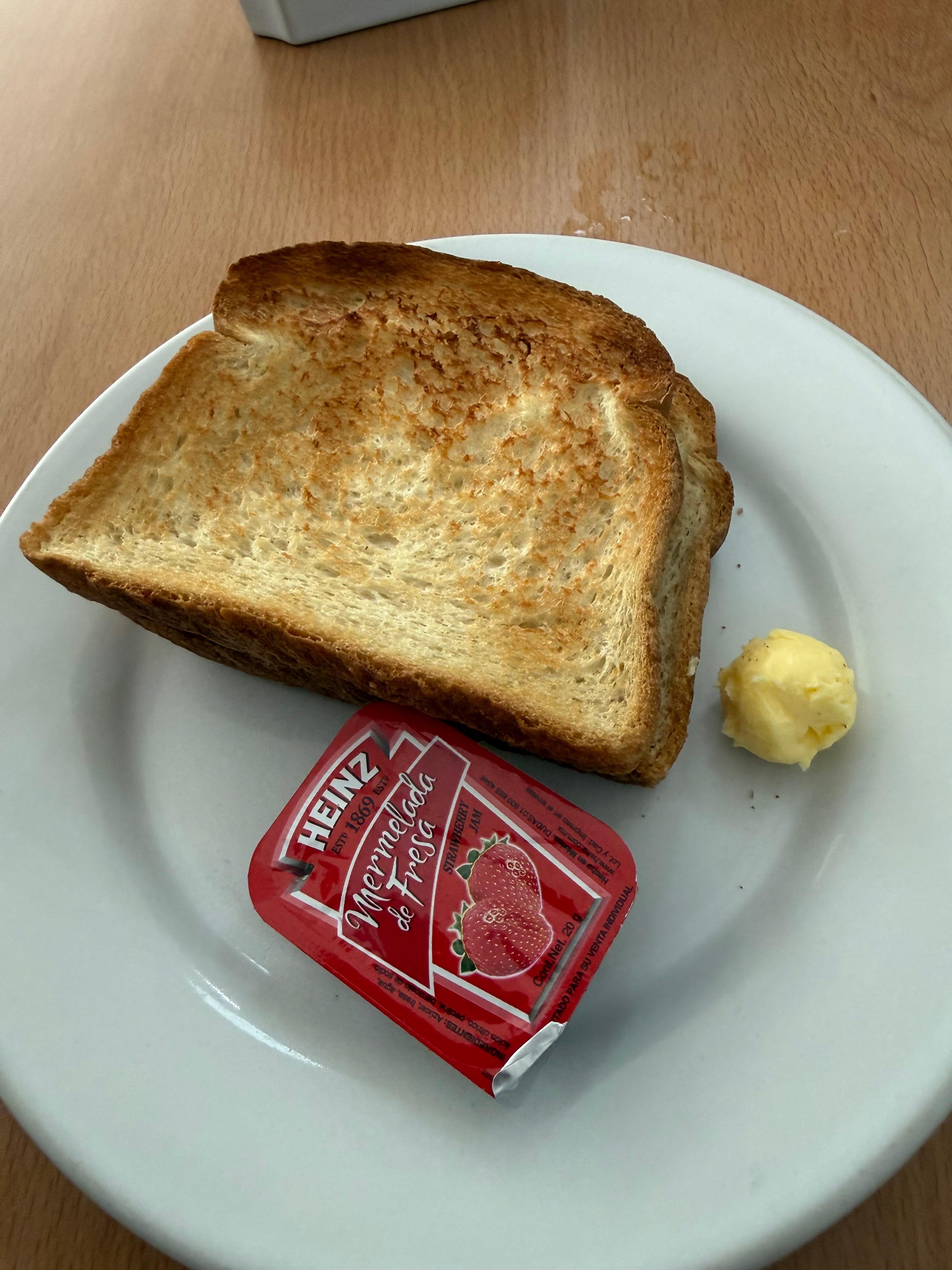 Very gummy and dry but try to enjoy this is all you get