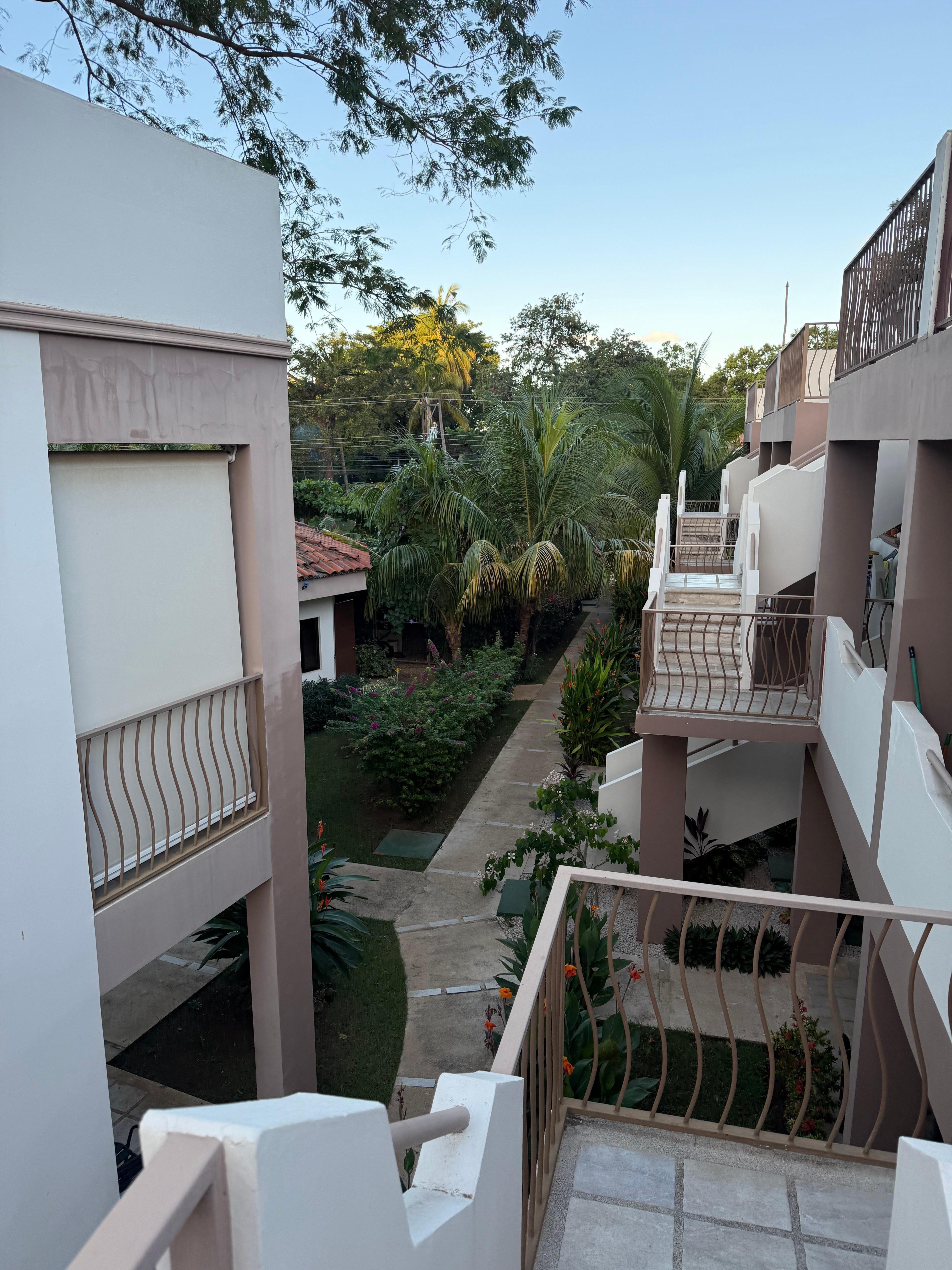 View from home entrance 