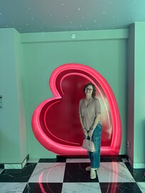 Lots of places for pictures inside