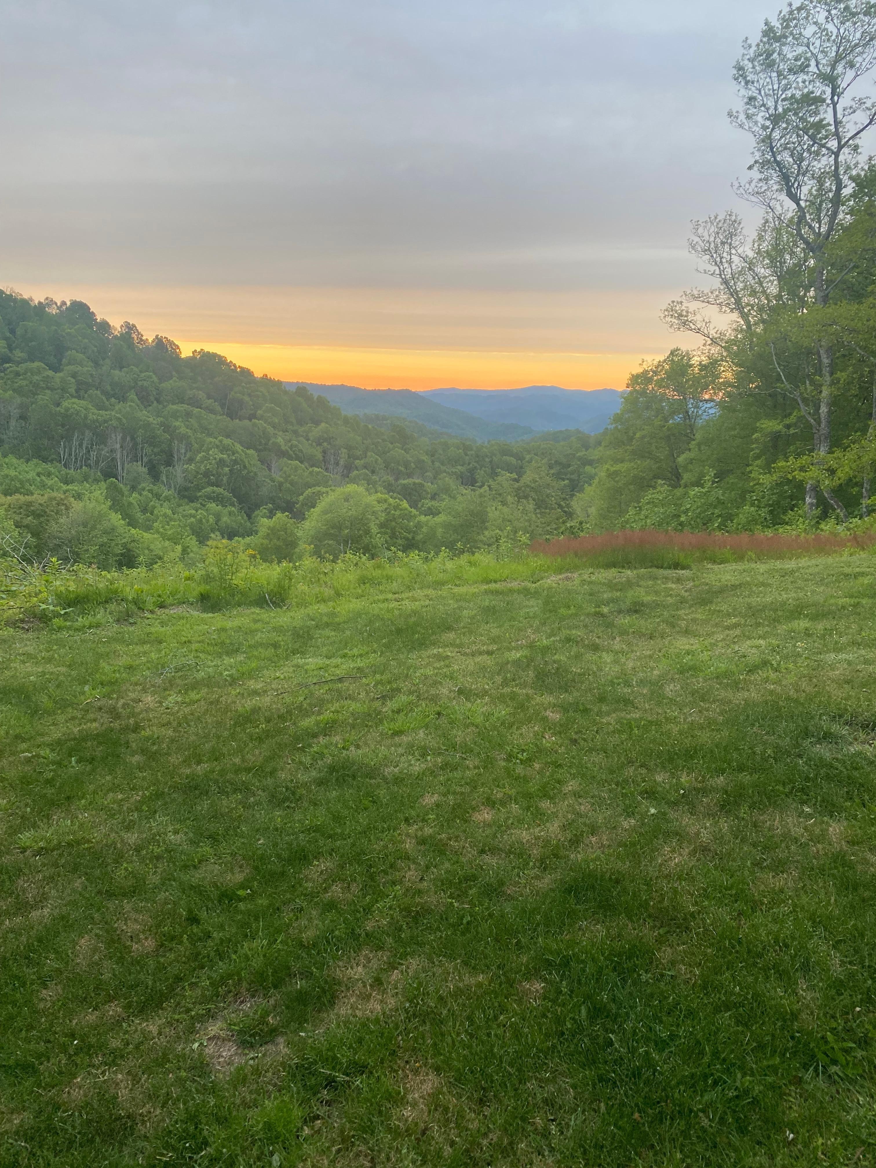 Sunset from the neighborhood 