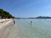 White sand beaches nearby.