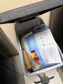 Full trash can