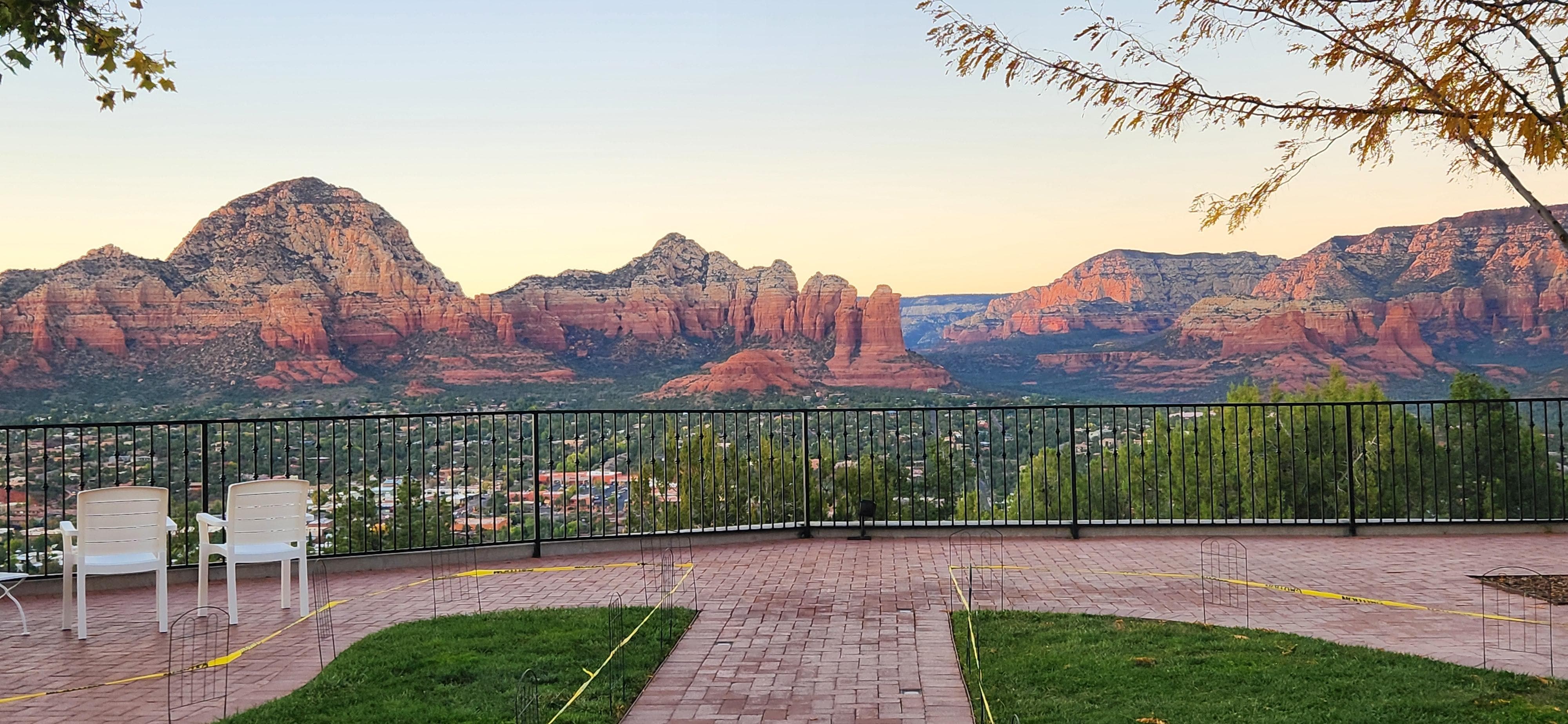 Beautiful view from property!