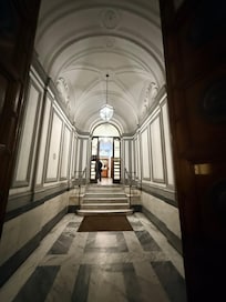 Entrance to the building.