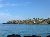 Looking back at unit from Outrigger Hotel property