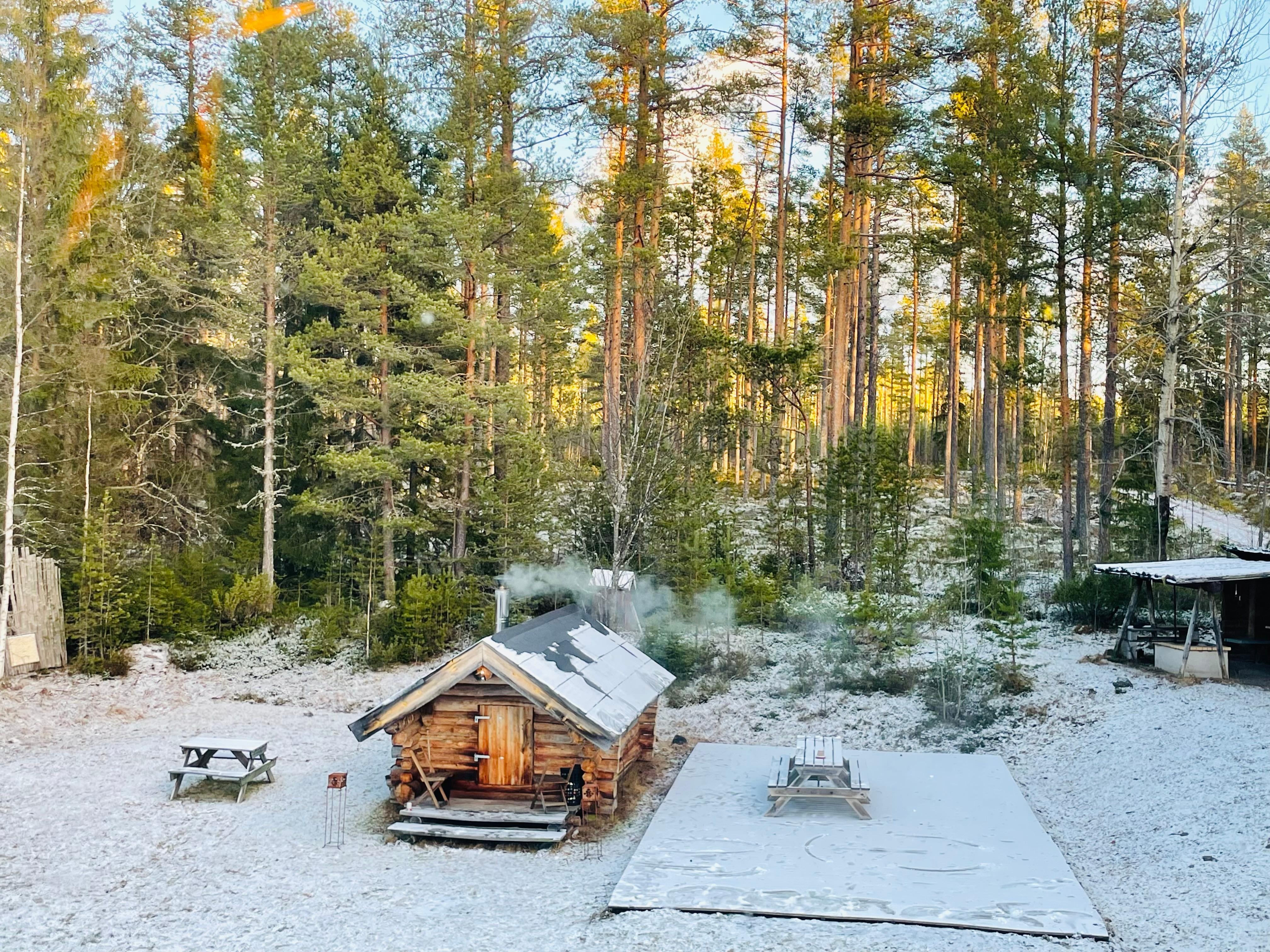 Udsigten til saunaen 