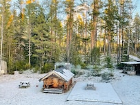 Udsigten til saunaen