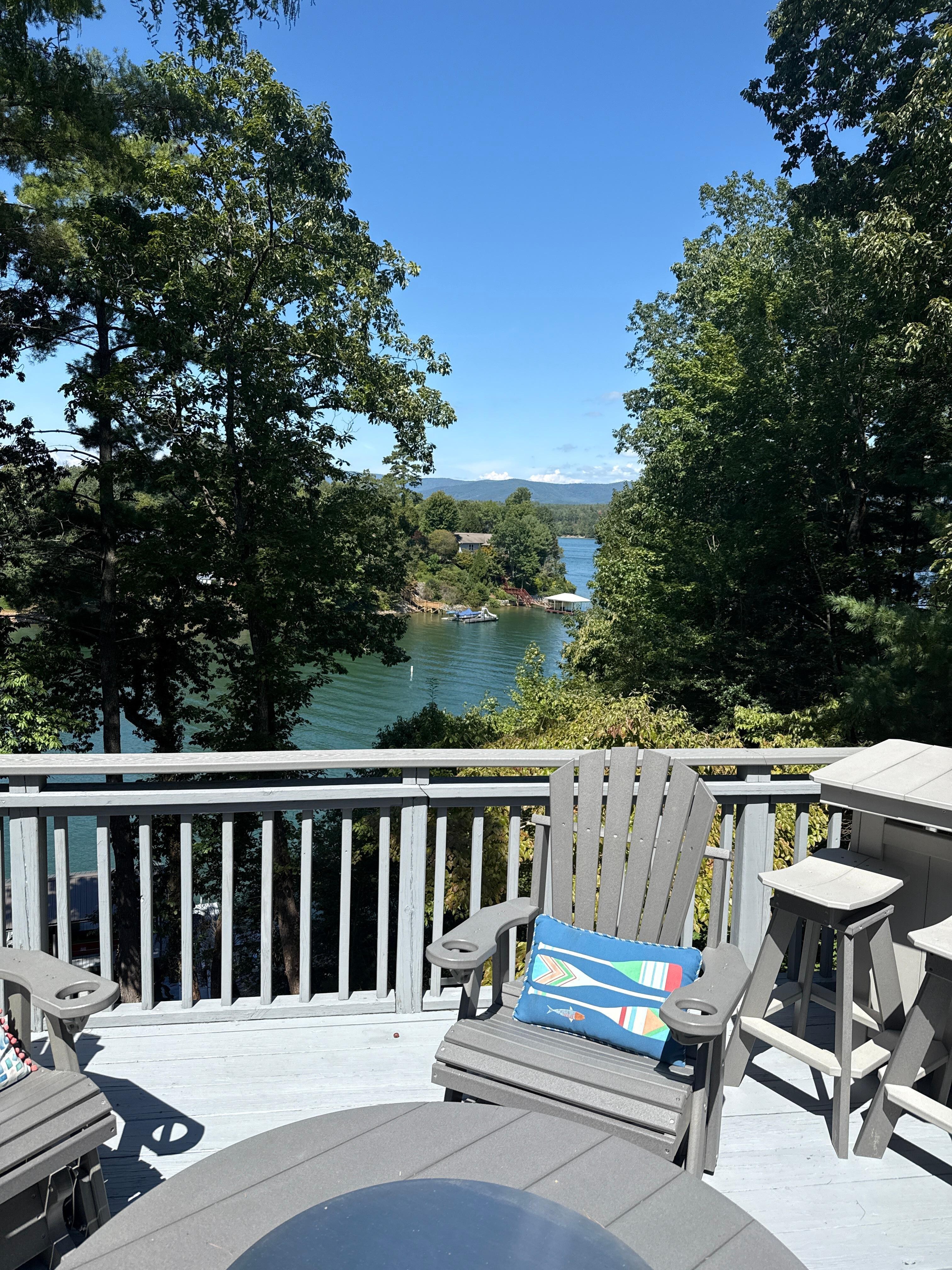 Morning coffee and evening cocktail spot. 