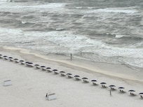 The view from the balcony