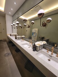 Guests bathroom when in lounge and bar area