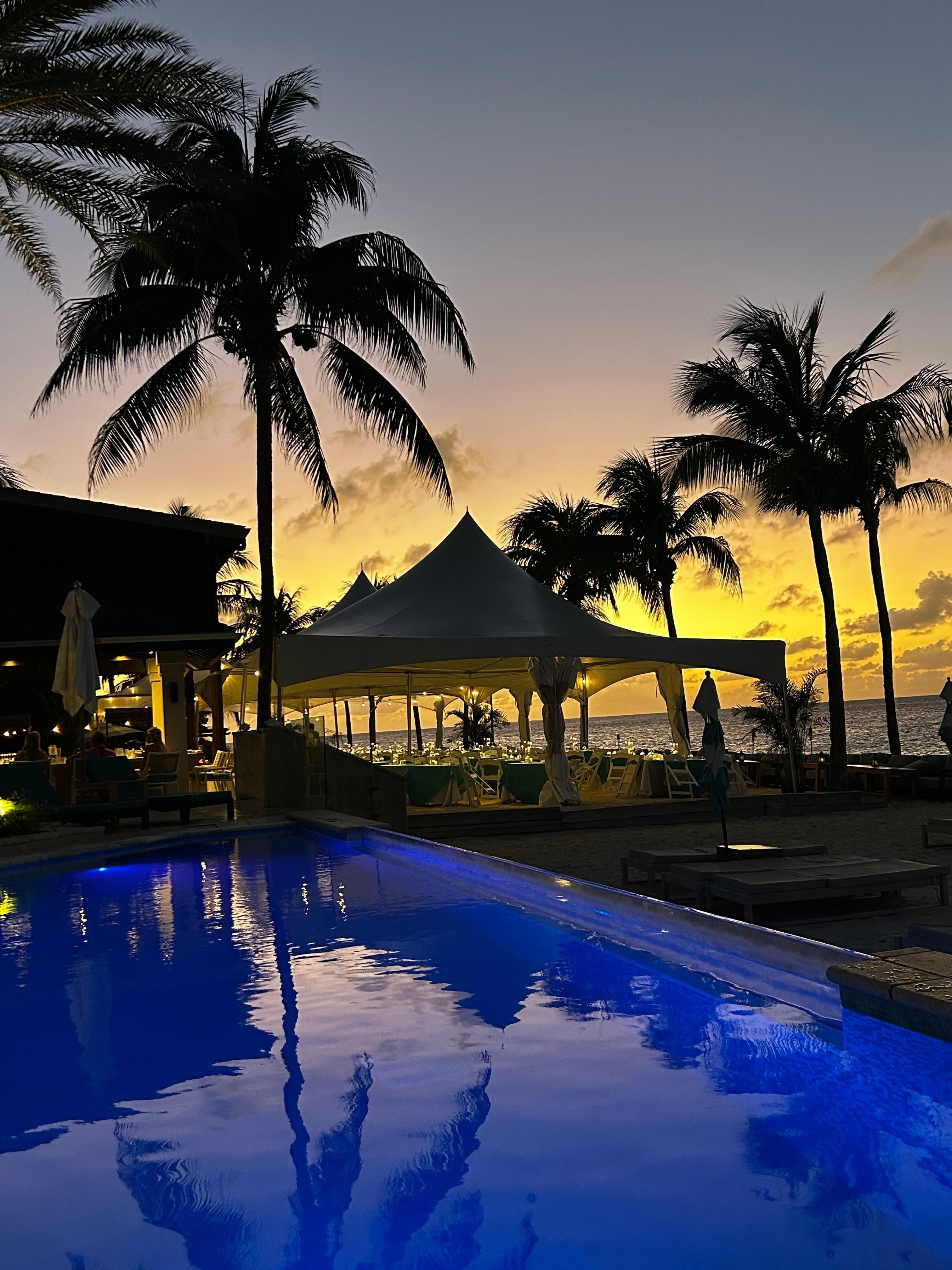 Sunset at Zemi Beach