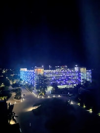 Parking as seen from room