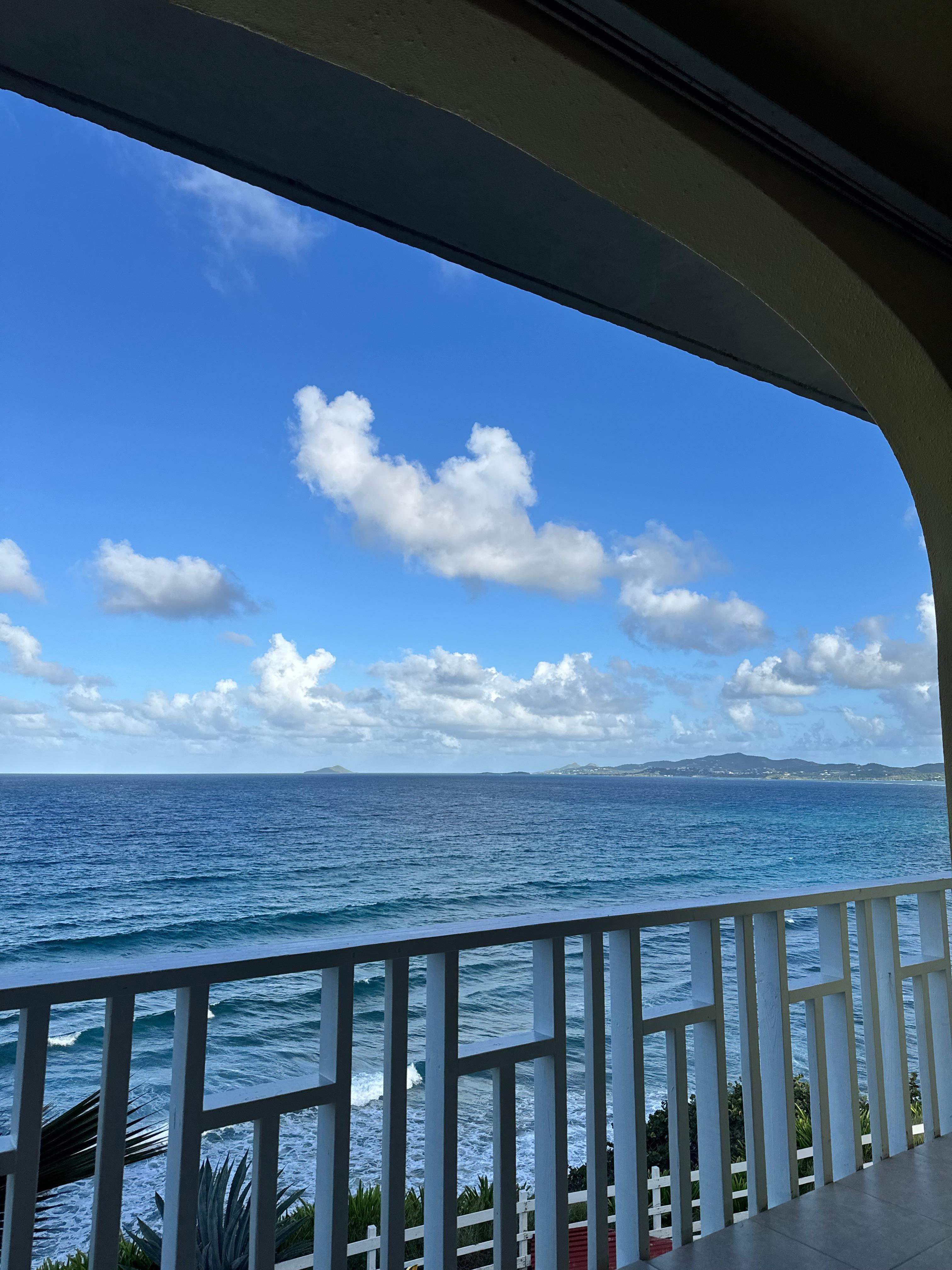 Buck Island in the distance