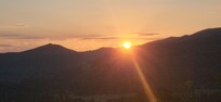 Sunrise from porch