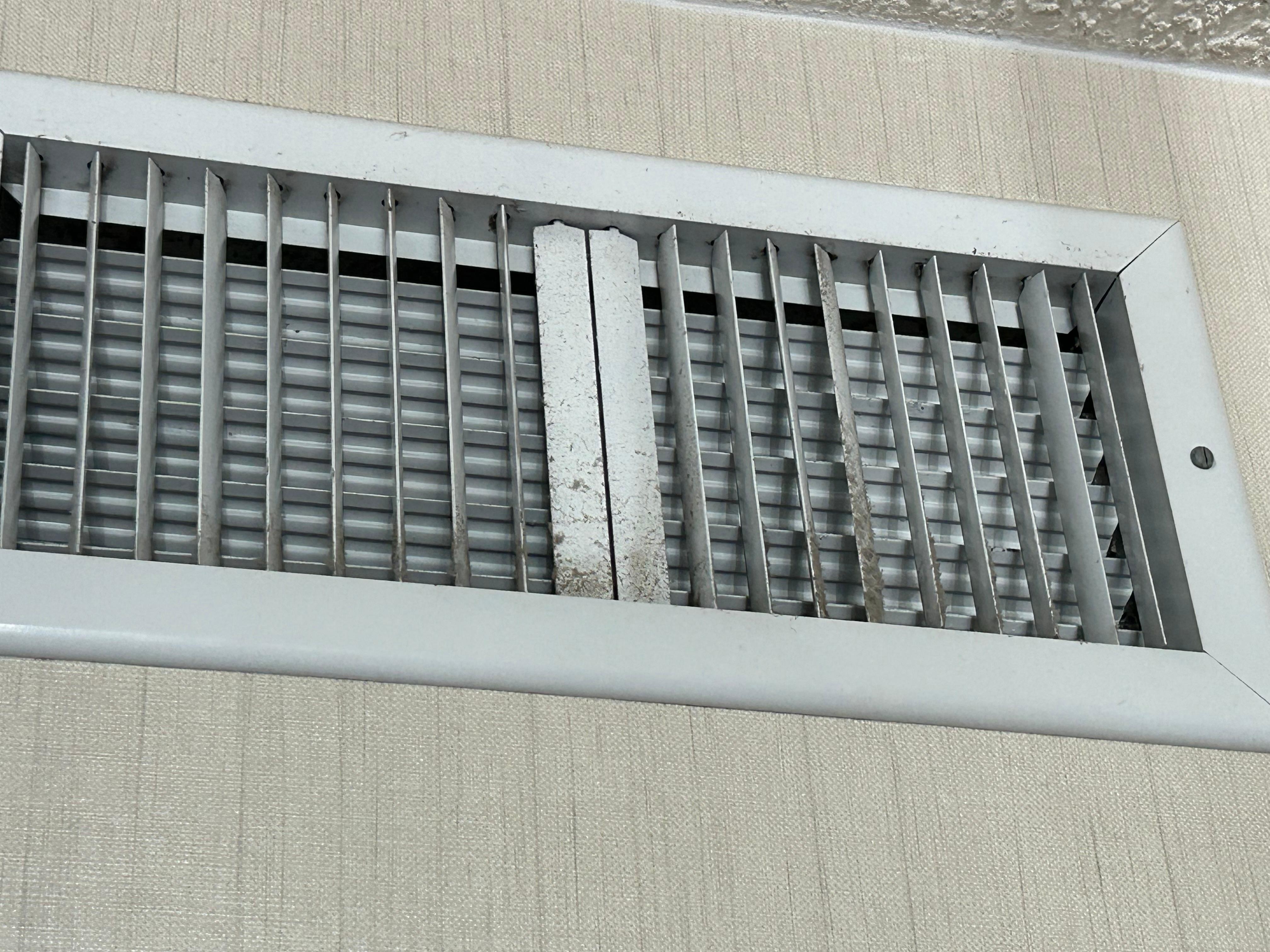 Dirty vents