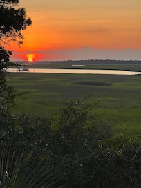 View from back deck