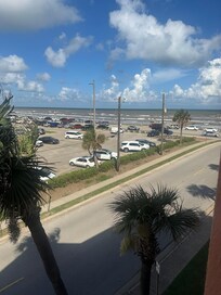 View from the room. Krogers is cross the street.