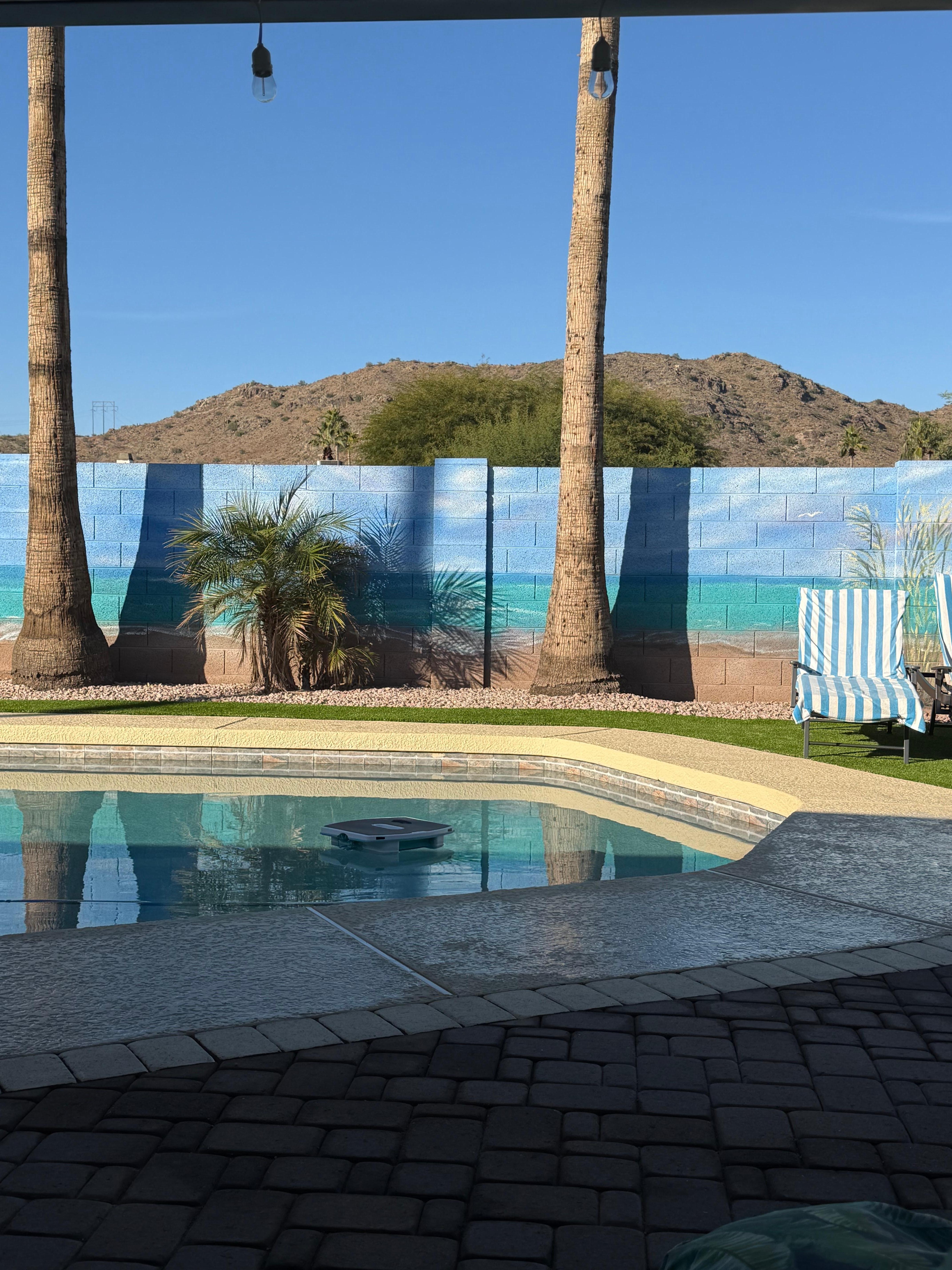 We loved the outdoor spaces