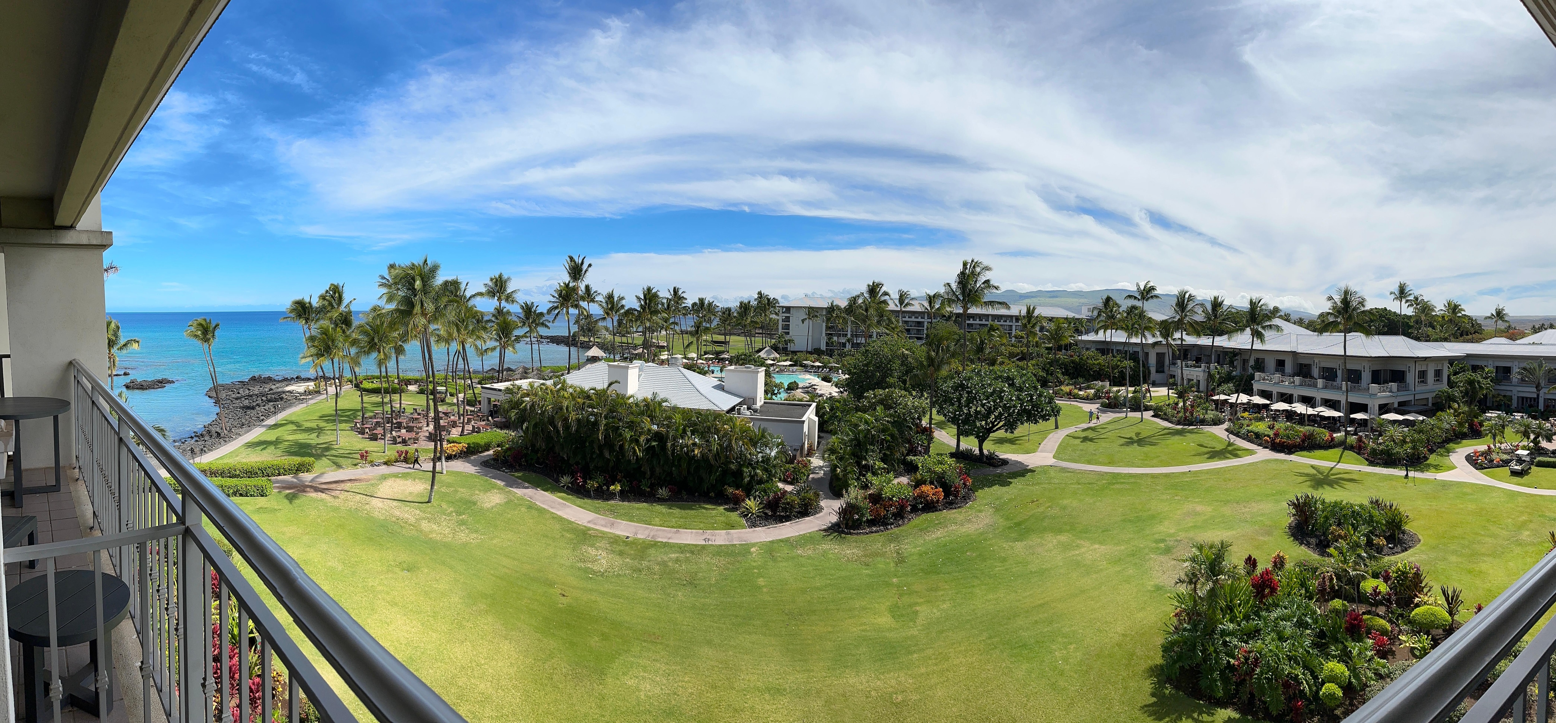 View from our 5th floor ocean view room