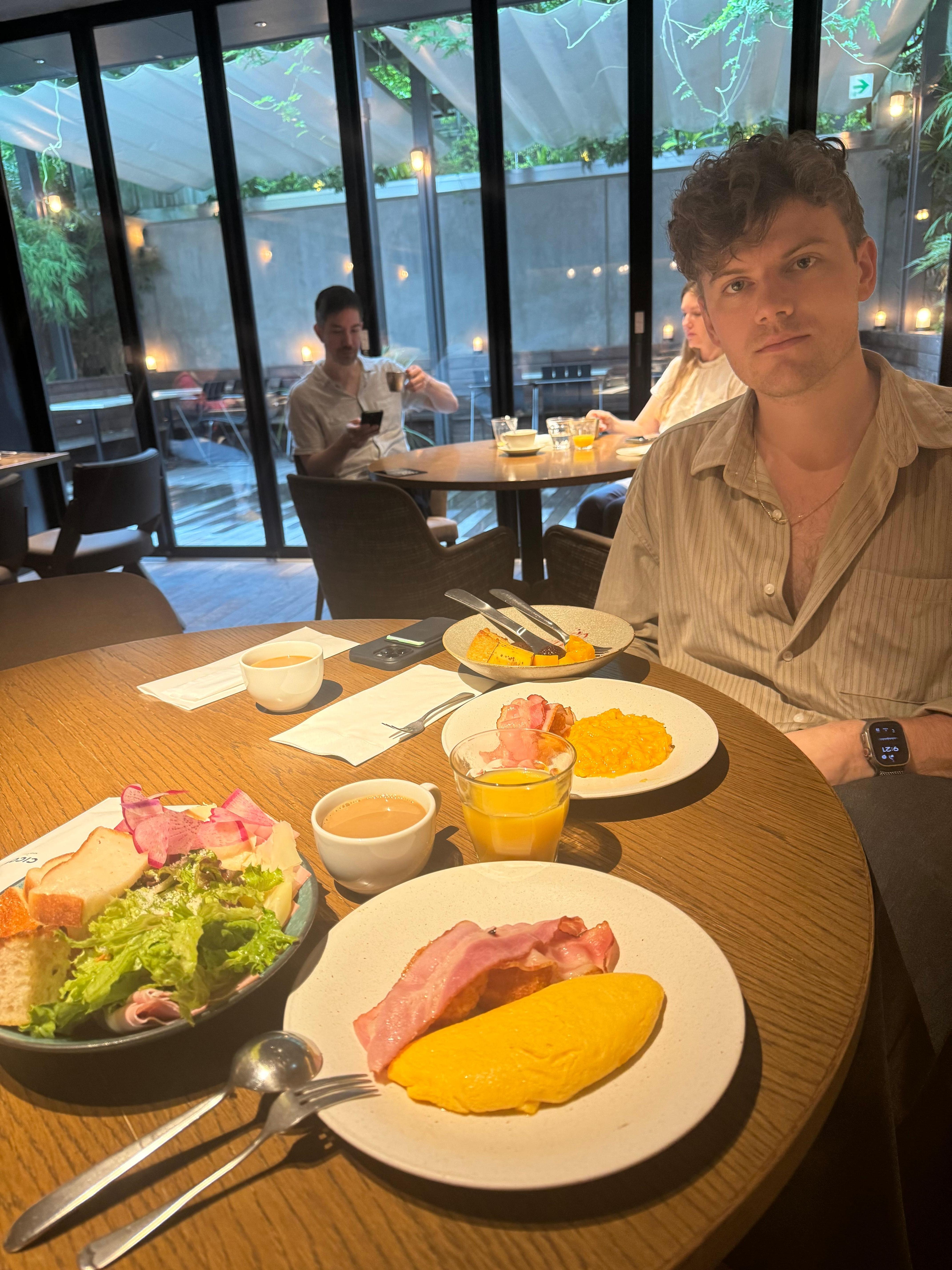 Breakfast buffet