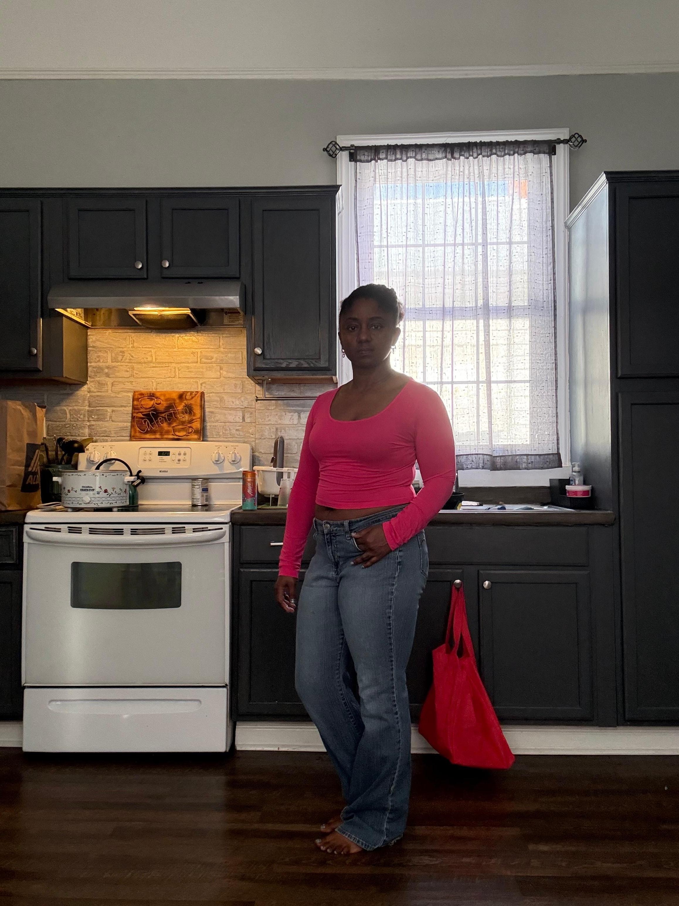 Making a crockpot meal and preparing for a family outing. 