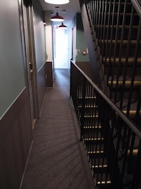 Dingy hallways