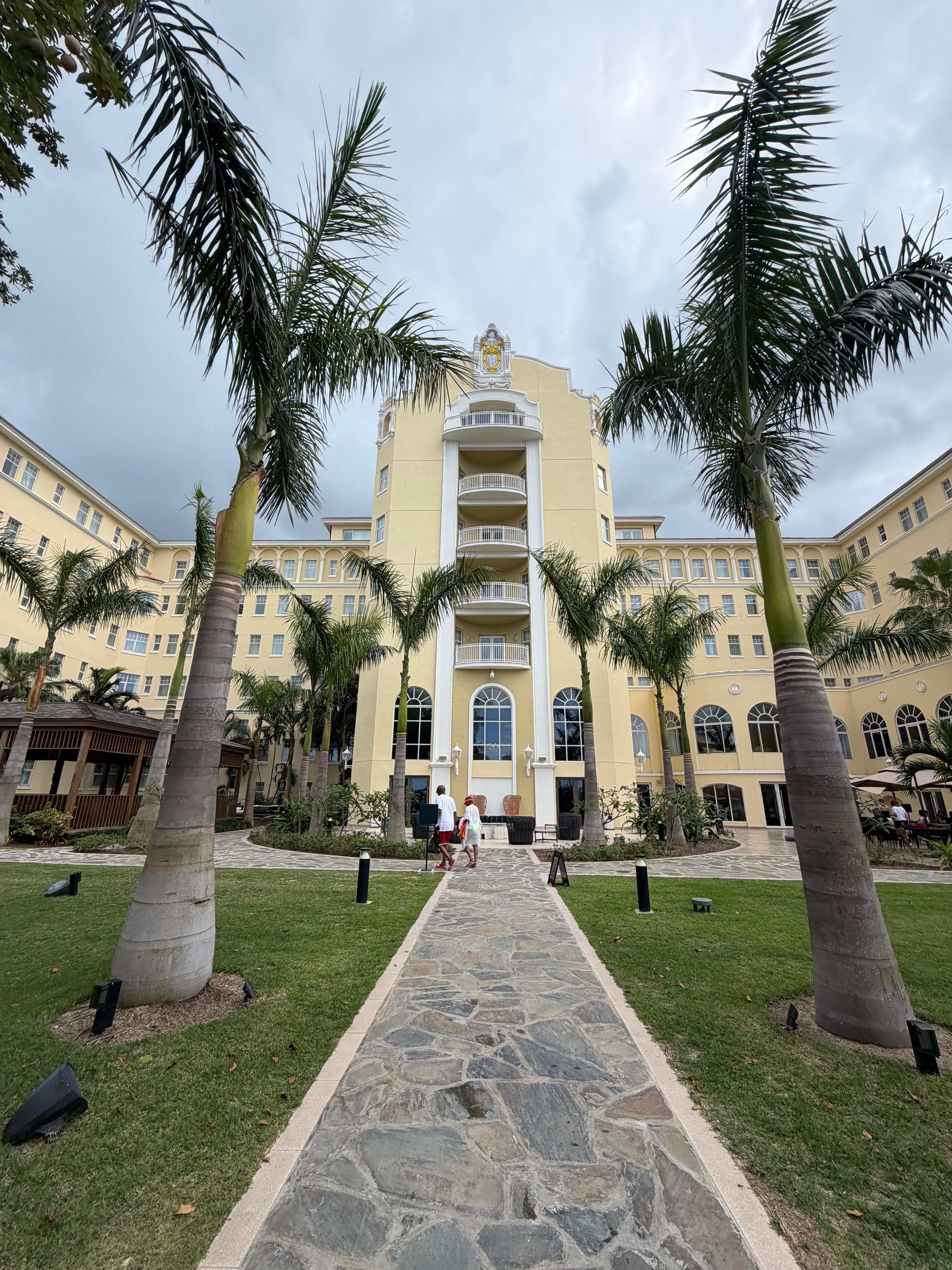 back entrance from beach 