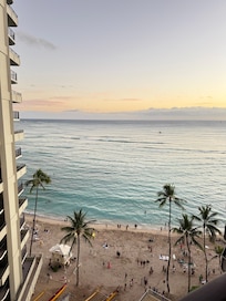 Beautiful view from room! Sunset was amazing.