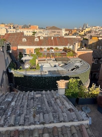 View from the rooftop deck