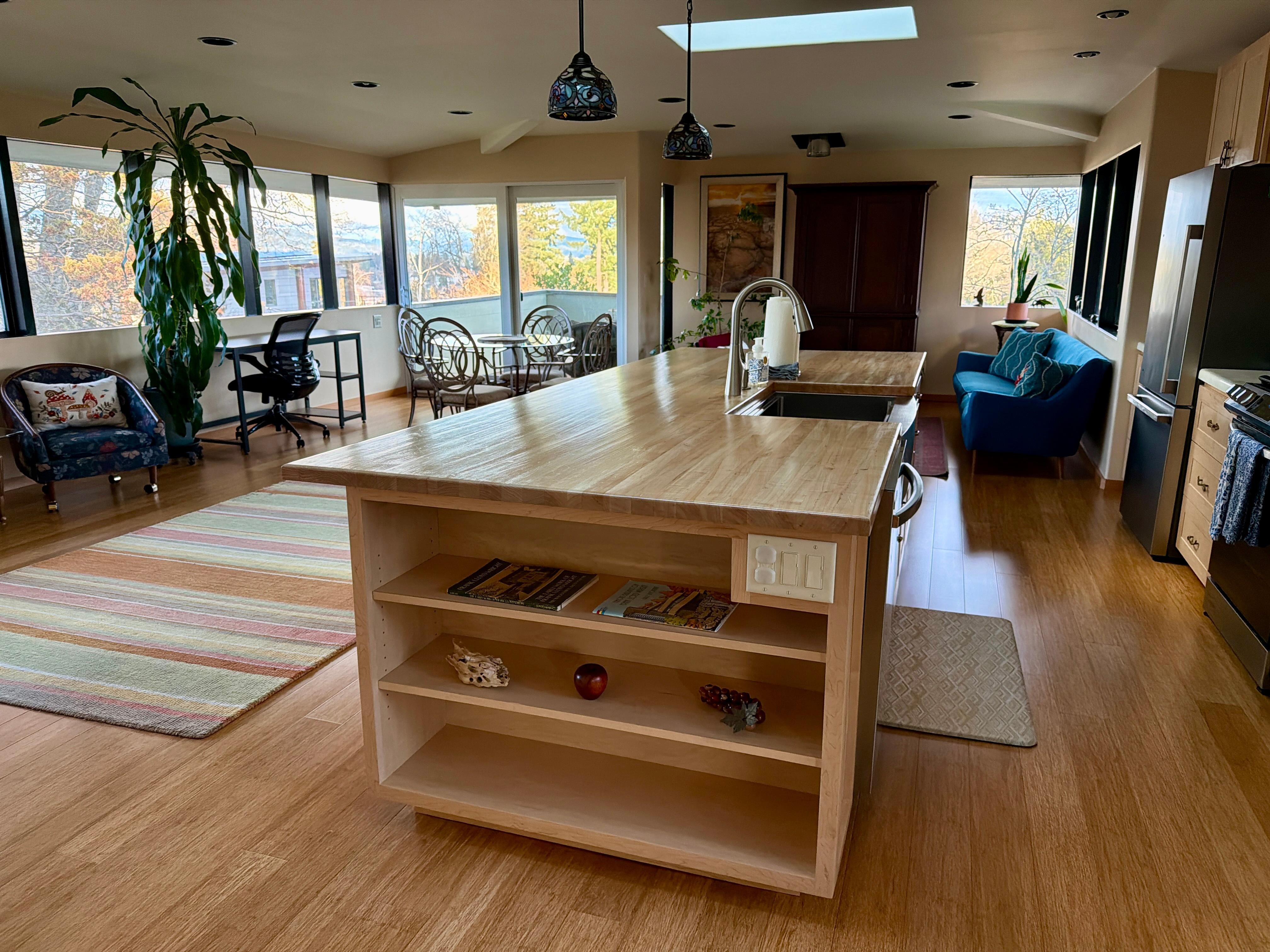 Loved the windows and open living area