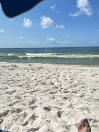 First morning on the 🏖️