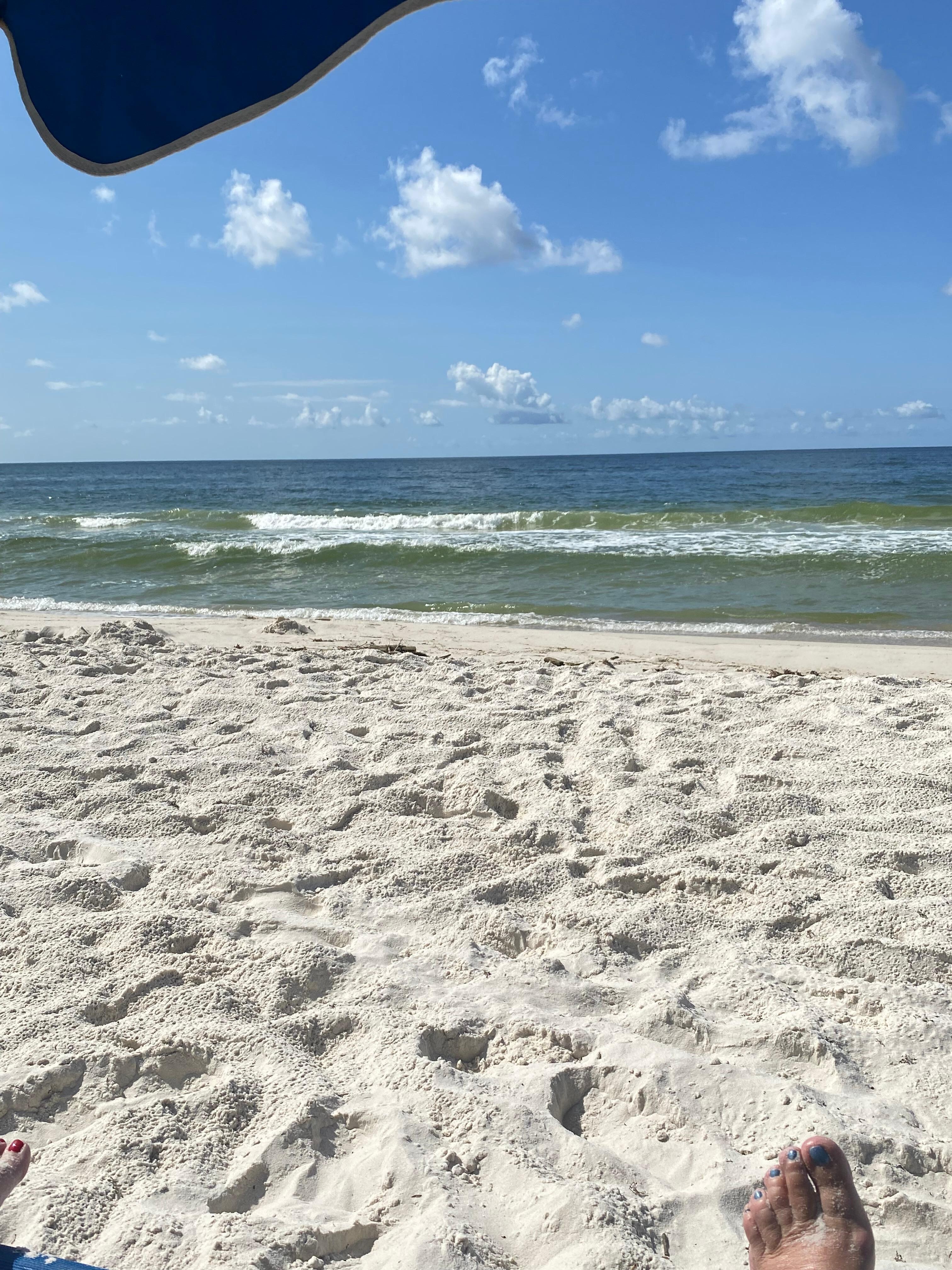 First morning on the 🏖️ 