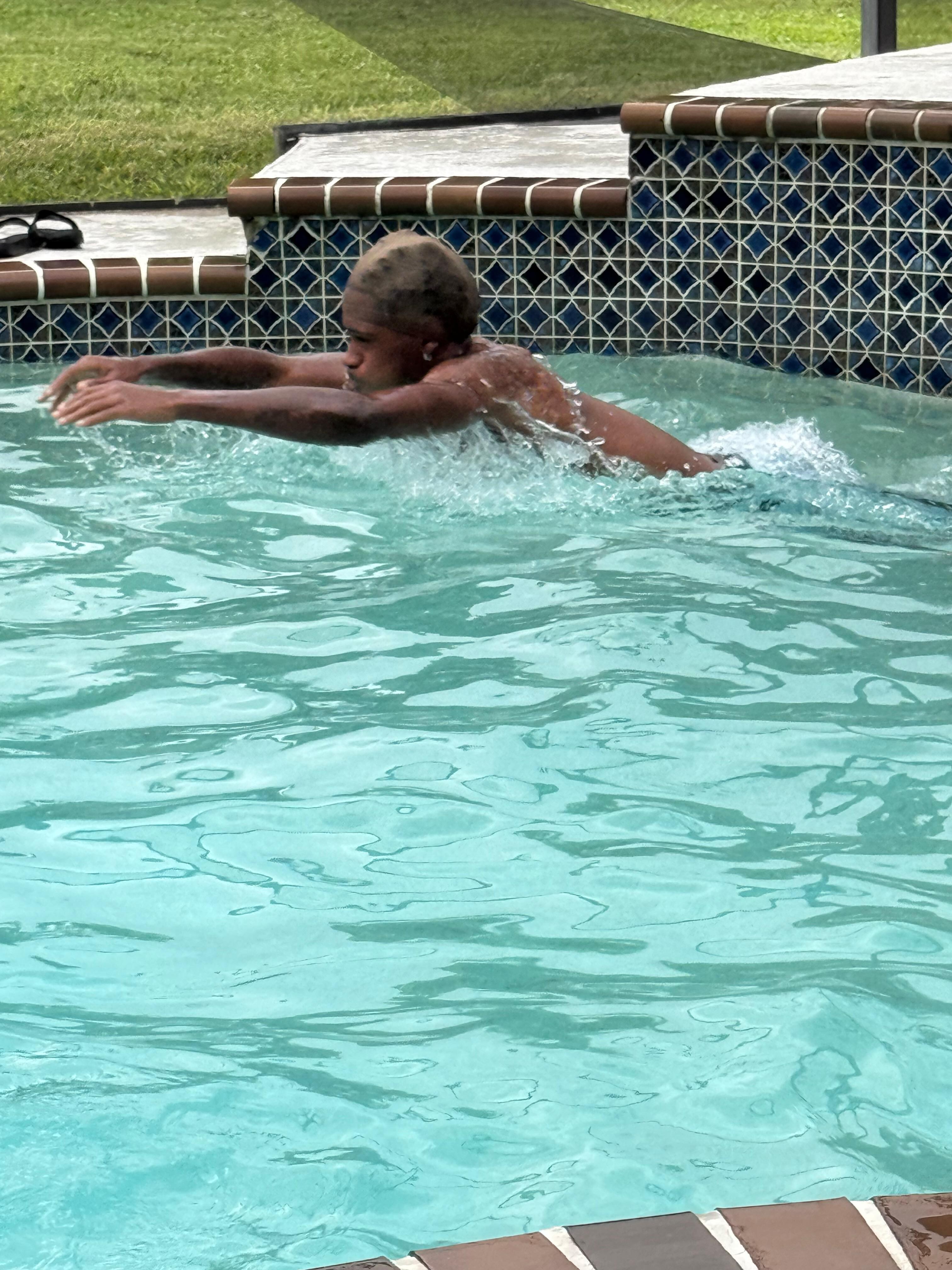 Ils ont adoré la piscine