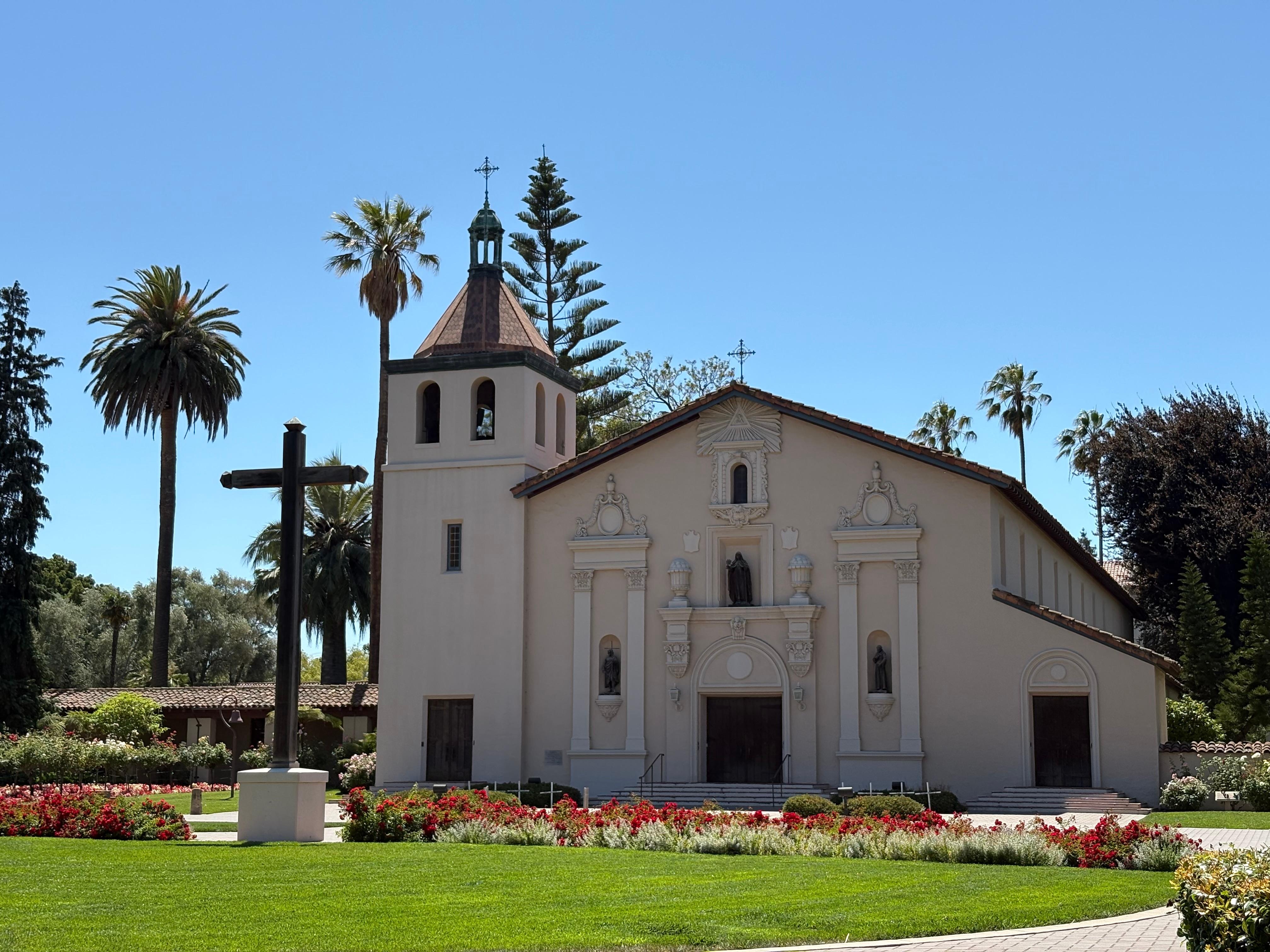 Mission at Santa Clara university campus 