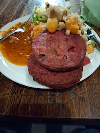 Dinner at the hotel
